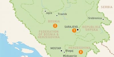 Harta e sarajevës, Bosnje